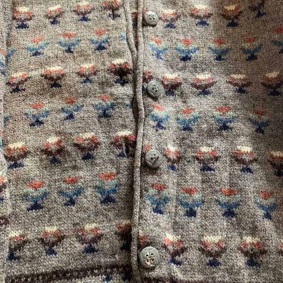Simpatico wool medium cardigan - Picture 3 of 4